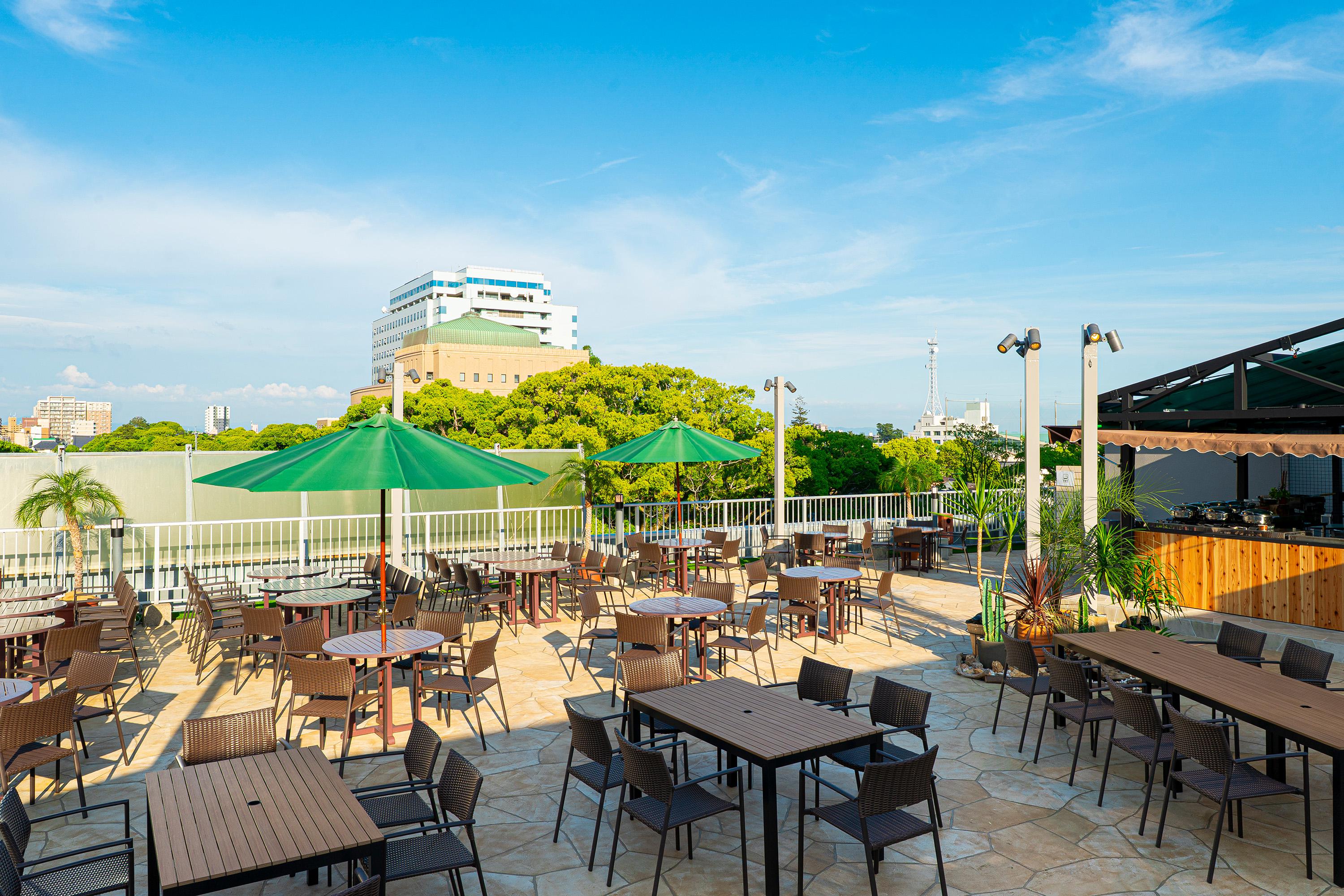 開業50周年 ホテルニューオータニ佐賀　ビアテラスリニューアル　SORA Terrace（そらテラス）の画像